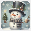 Search for cute winter snowman stickers Whimsical