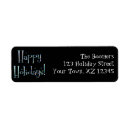 Search for happy chanukah return address labels Xmas