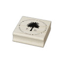 Search for palm trees rubber stamps Return address