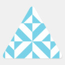 Search for blue triangles stickers Geometric