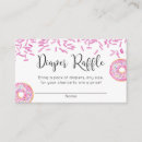 Search for diapers and donuts baby shower Diaper raffle tickets
