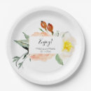 Search for floral wedding plates Calligraphy