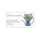 Search for robin return address labels Change of address