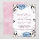 Search for parisian bridal shower invitations Watercolor floral