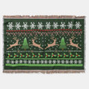 Search for ugly christmas sweater blankets Unique