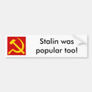 Search for stalin bumper stickers Socialism