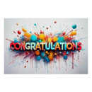 Search for congratulation posters Celebration