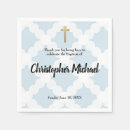 Search for pattern napkins Blue and white
