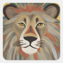 Search for lion painting stickers Wildlife