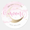 Search for love you to the moon stickers Modern