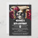 Search for red leather invitations Gothic