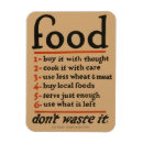 Search for waste magnets Food conservation