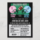 Search for team pink or blue invitations Party