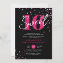 Search for black rose gold birthday invitations Trendy