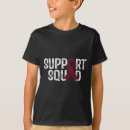 Search for brain aneurysm support tshirts Squad