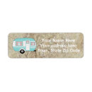 Search for recreational vehicle return address labels Camping