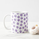 Search for purple paws mugs Pattern of paws