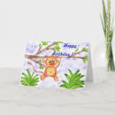 Search for whimsical monkey cards Fun