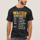 Search for waiters tshirts Waitress