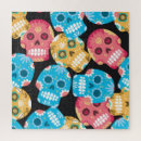 Search for sugar skull puzzles Pattern