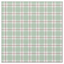 Search for green and white gingham fabric Red