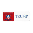 Search for trump return address labels America