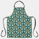 Search for art deco aprons Green