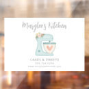 Search for bakery window decals Elegant