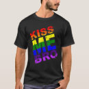 Search for rainbow kiss tshirts Pride