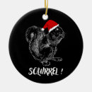 Search for funny squirrel christmas tree decorations Cute