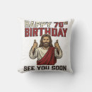 Search for 70th birthday cushions Funny