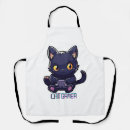 Search for gamer aprons Nerd