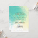 Search for turquoise gold wedding invitations Elegant