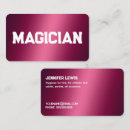 Search for magician business cards Trick