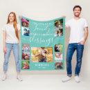Search for sentimental blankets Family gift