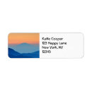 Search for orange sunset return address labels Landscape