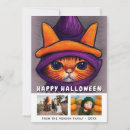 Search for purple halloween cards Cat