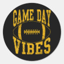 Search for football game day stickers Vibes