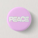 Search for colourful words badges Peace