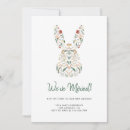 Search for floral bunny invitations Modern