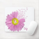Search for cancer awareness mouse mats Floral