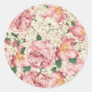 Search for vintage rose pattern stickers Floral