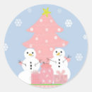 Search for frosty blue stickers Snowman