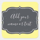 Search for modern chalkboard stickers Baby shower