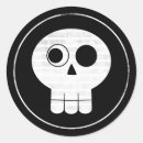 Search for 2 skulls stickers Halloween
