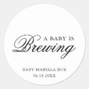 Search for calligraphy baby shower stickers Typography
