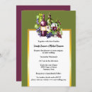 Search for wine bottle wedding invitations Grapes