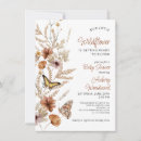 Search for floral 4x6 invitations Terracotta