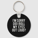 Search for eye roll key rings Eyes
