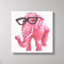 Search for animals with glasses canvas prints Portraits